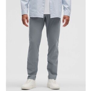 NWT Lululemon ABC Classic-Fit 5 Pocket Pant 34"L Warpstreme Grey Oasis Size 40